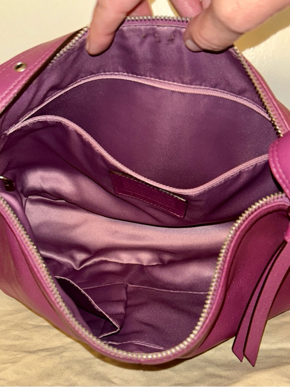 Coach Madison Convertible Leather Shoulder Bag . Dust Bag Included - Picture 8 of 10